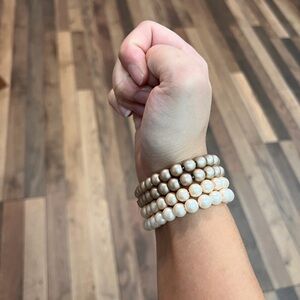 Elegant Beaded Bracelet Set